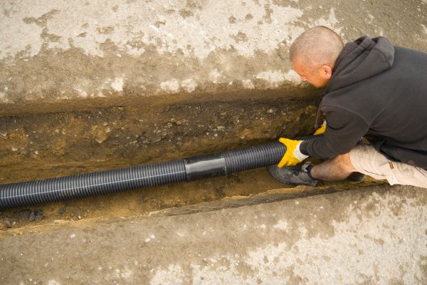 Outdoor Drainage Installation in Dublin